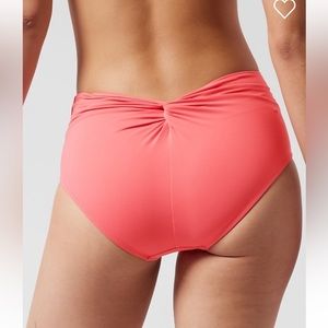 Athleta Hampton Bikini Bottom // Coral Petal